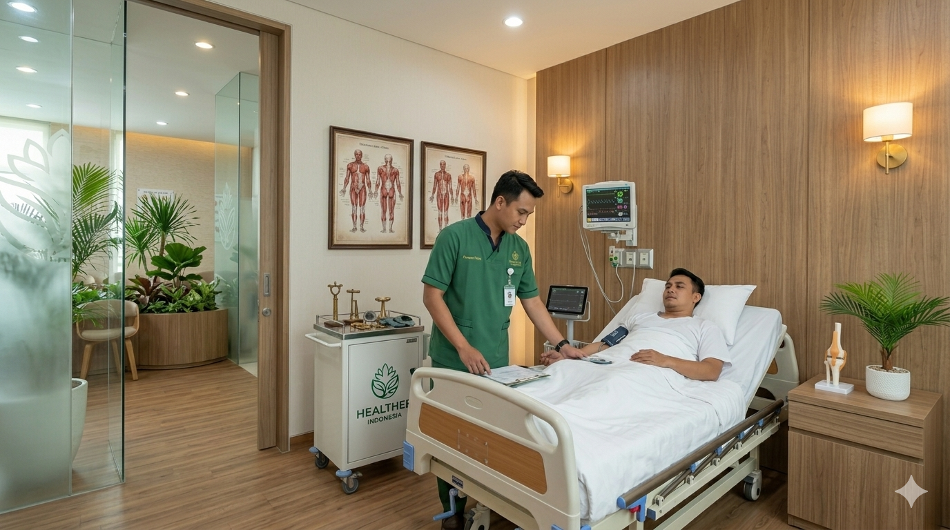 Perawat homecare profesional Healio Medika