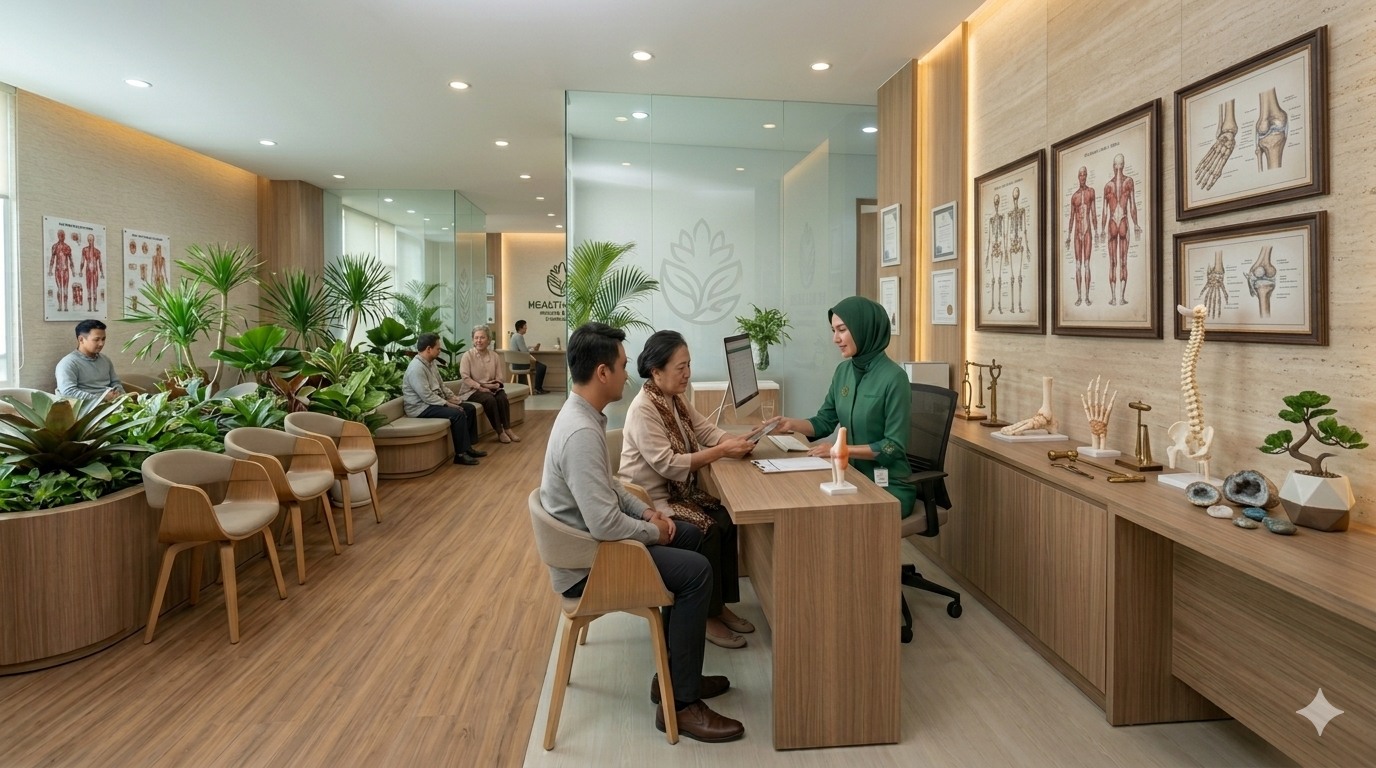 Ruang konsultasi Healio Medika